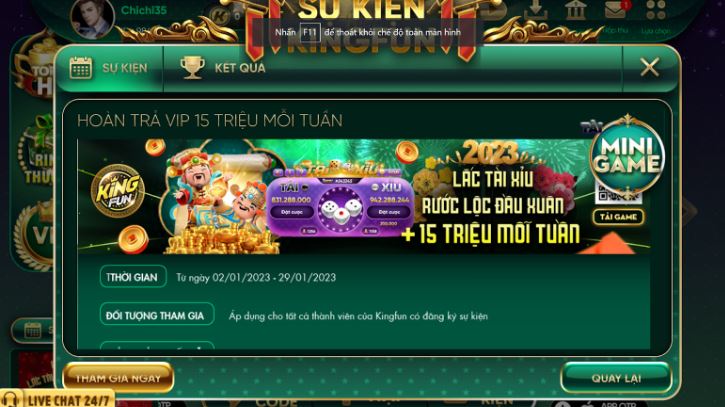 Trò chơi nào được chơi nhiều nhất trong giải Sbotop? - Sbotop