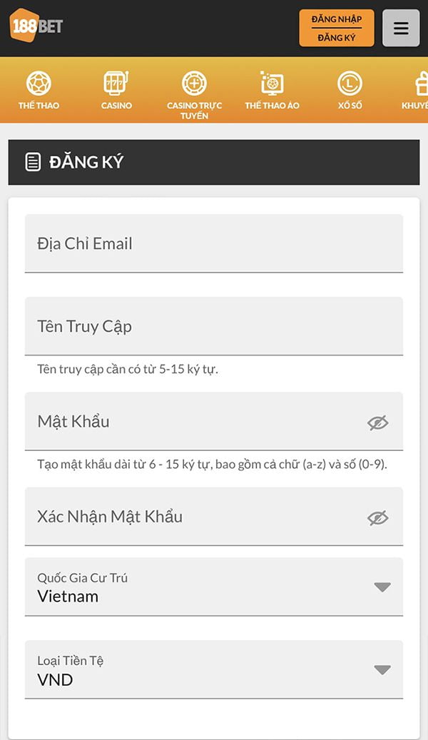 Hướng dẫn đăng ký/đăng nhập Ok33 - Ok33