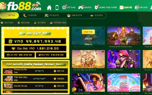 Tổng quan về Cổng game Vvvwin – Vvvwin tặng thưởng 88k - Vvvwin